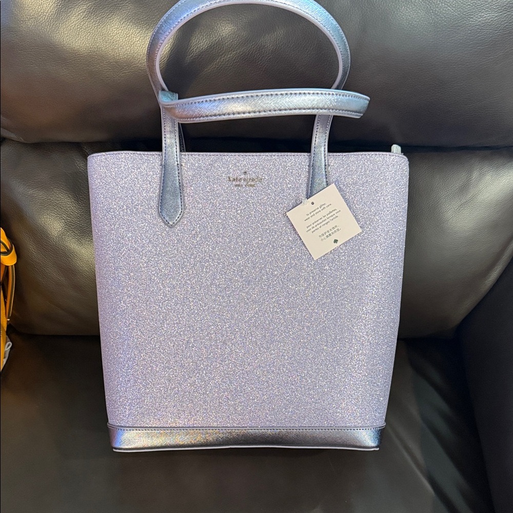 Kate Spade Sparkling Purple Tote